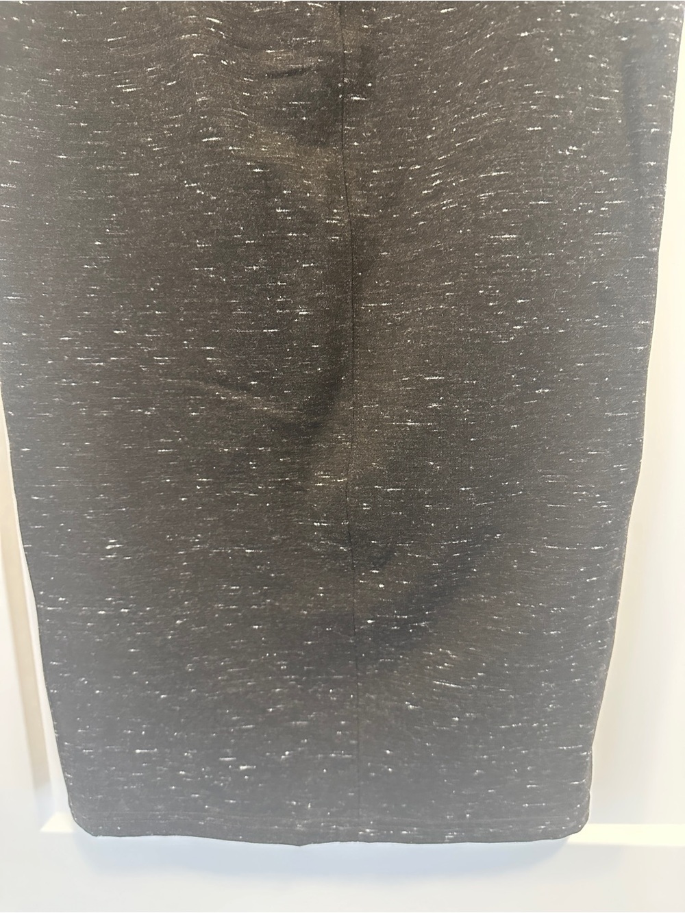 Aritzia Wilfred Heathered Black Pencil Skirt With Front Slit Size XXS Women’s - Picture 6 of 11